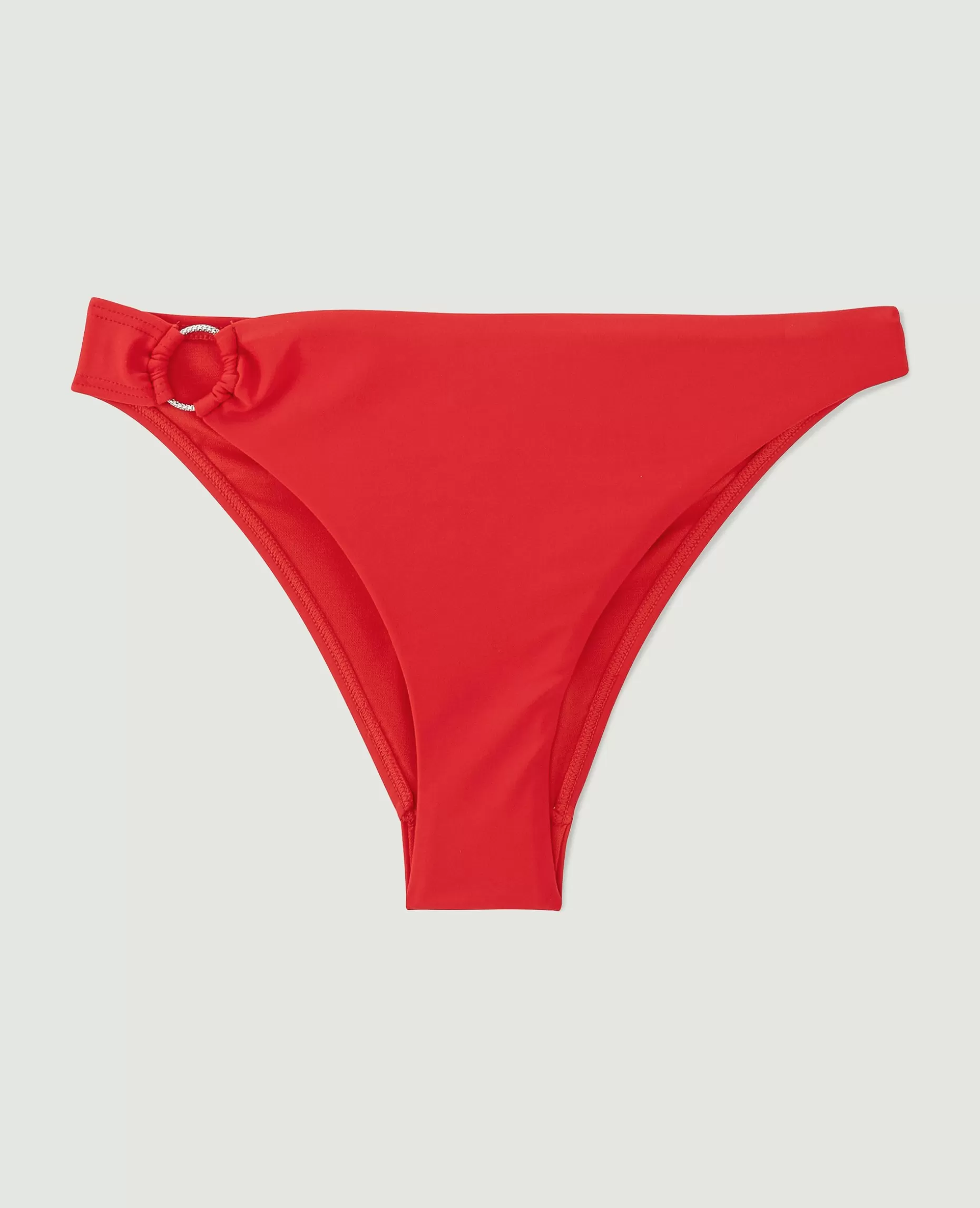 Fashion Pimkie Bas De Maillot Culotte Avec Anneau - rouge