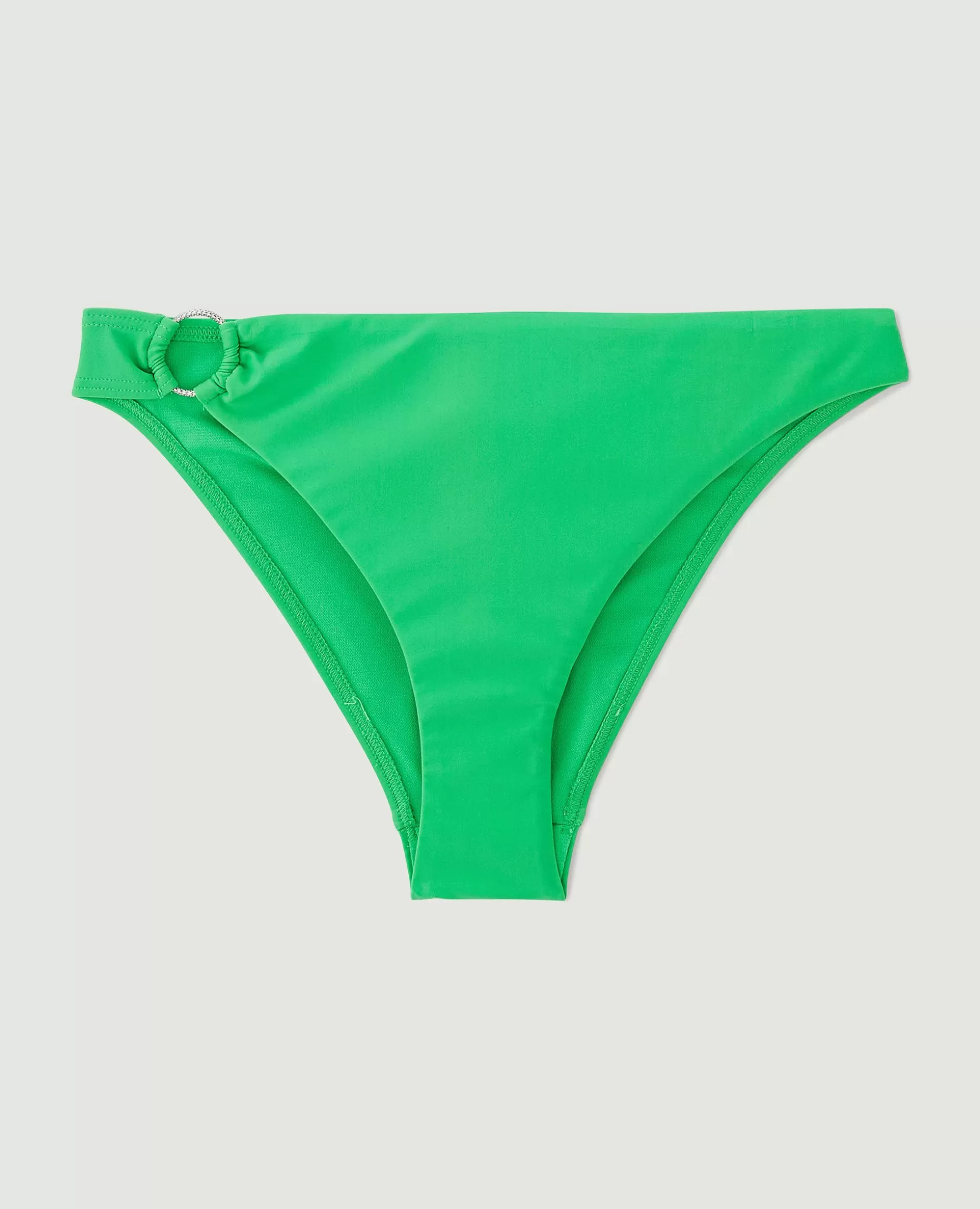 Sale Pimkie Bas De Maillot Culotte Avec Anneau - vert fluo