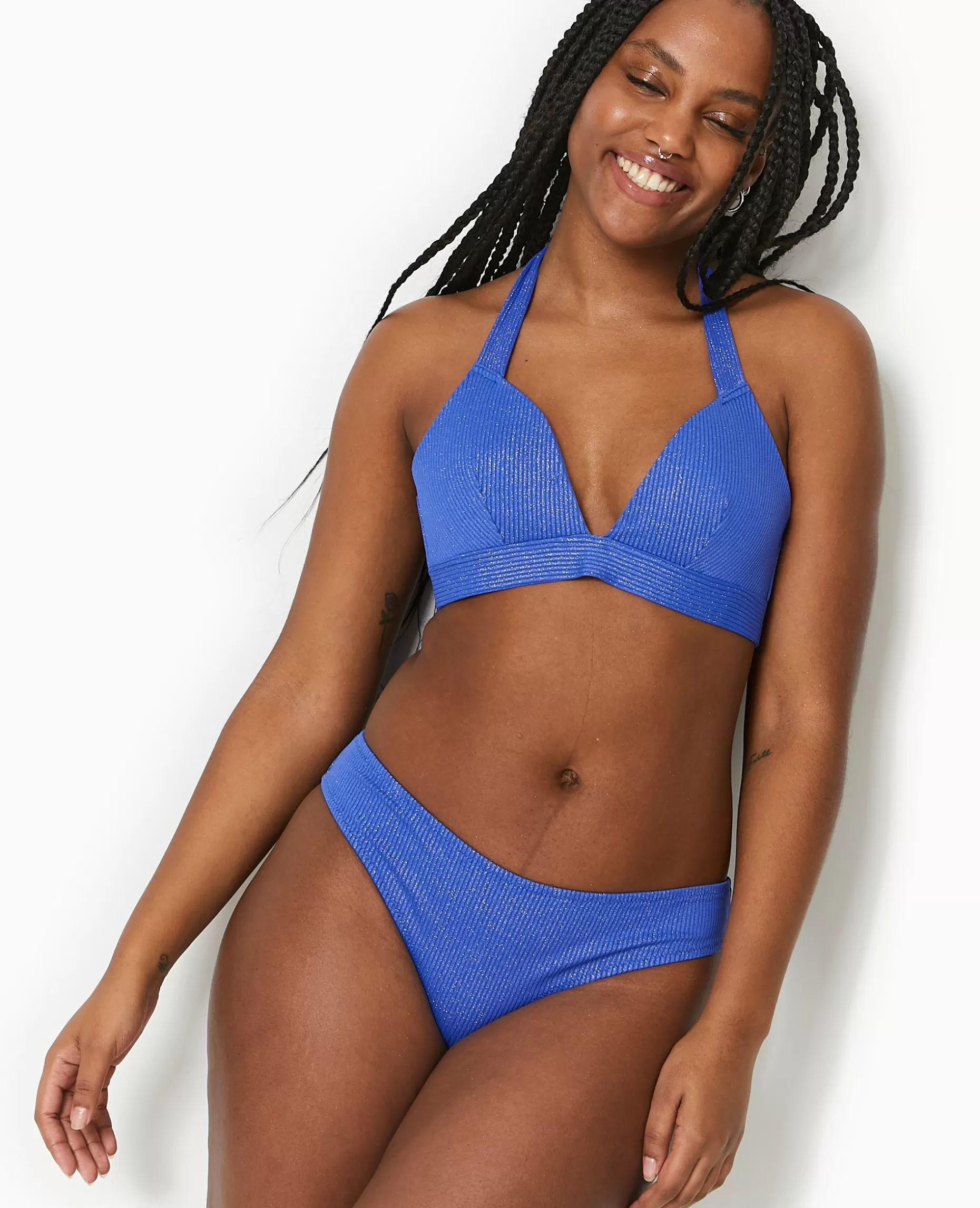 Clearance Pimkie Bas De Maillot De Bain Culotte - bleu électrique