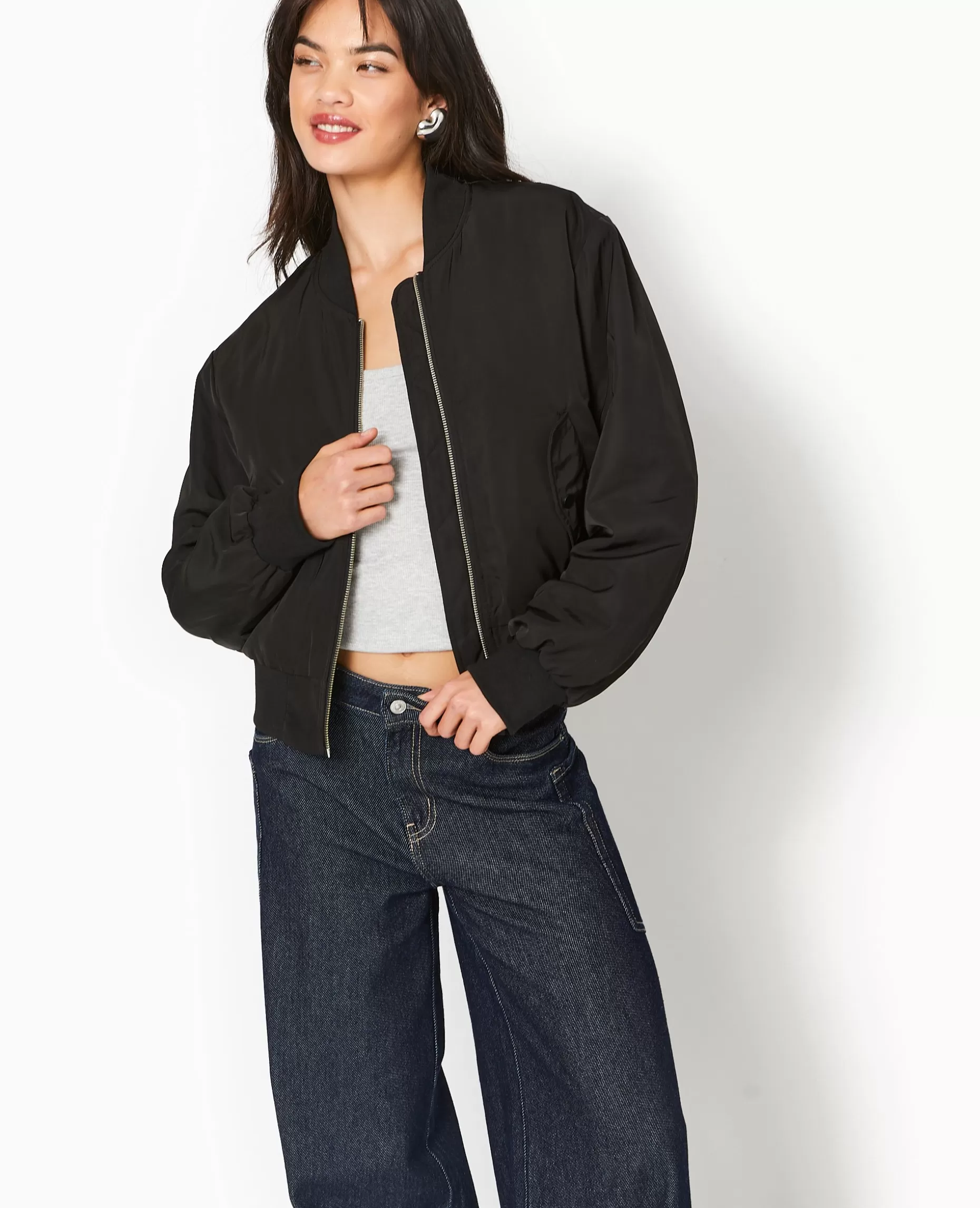 Sale Pimkie Blouson Bomber - noir