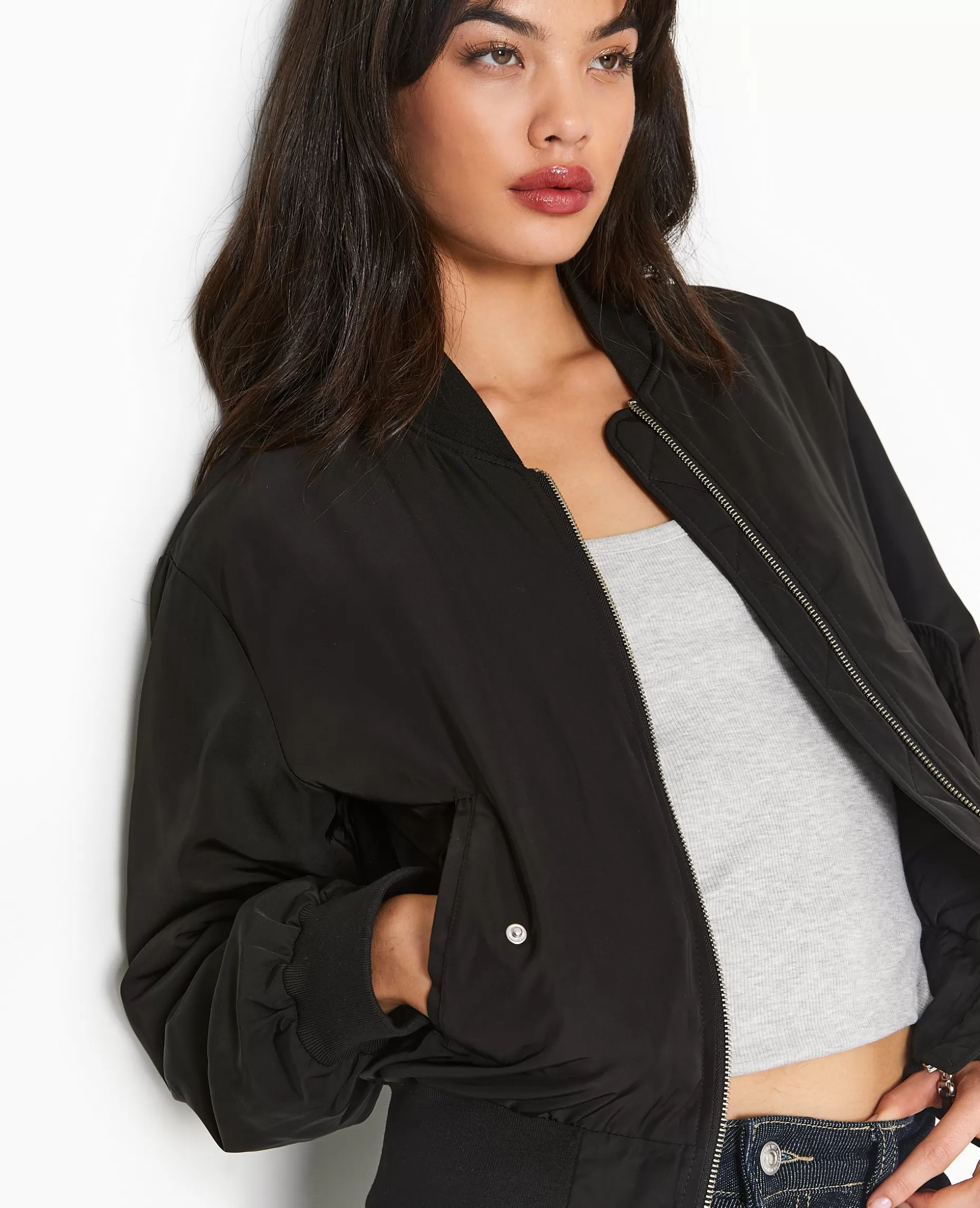 Sale Pimkie Blouson Bomber - noir