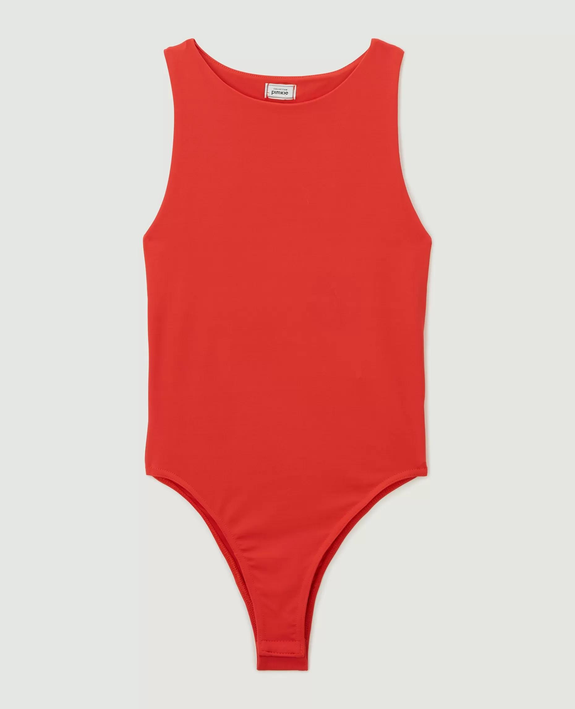 Cheap Pimkie Body Sans Manche - rouge