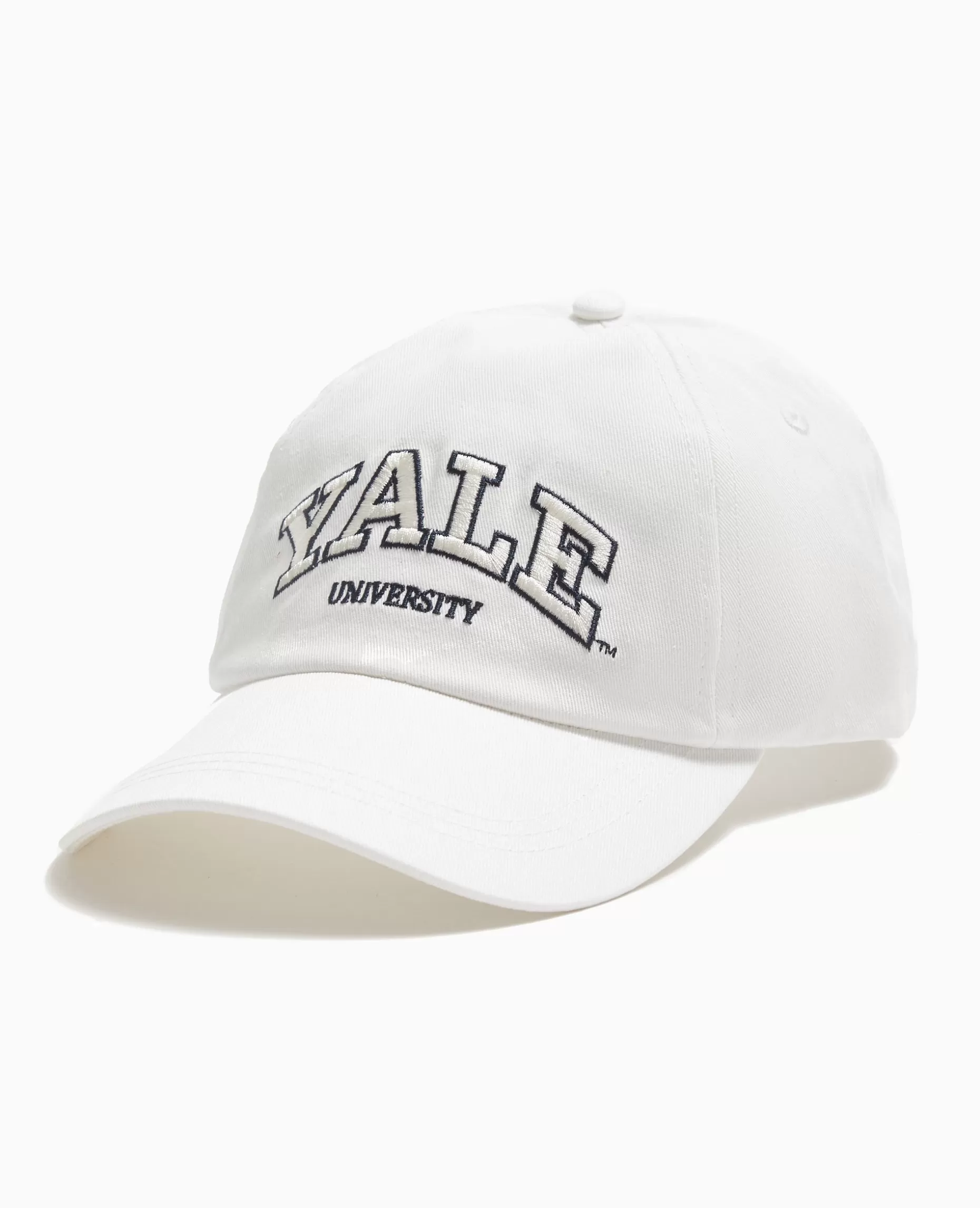 Cheap Pimkie Casquette Avec Broderie YALE - blanc