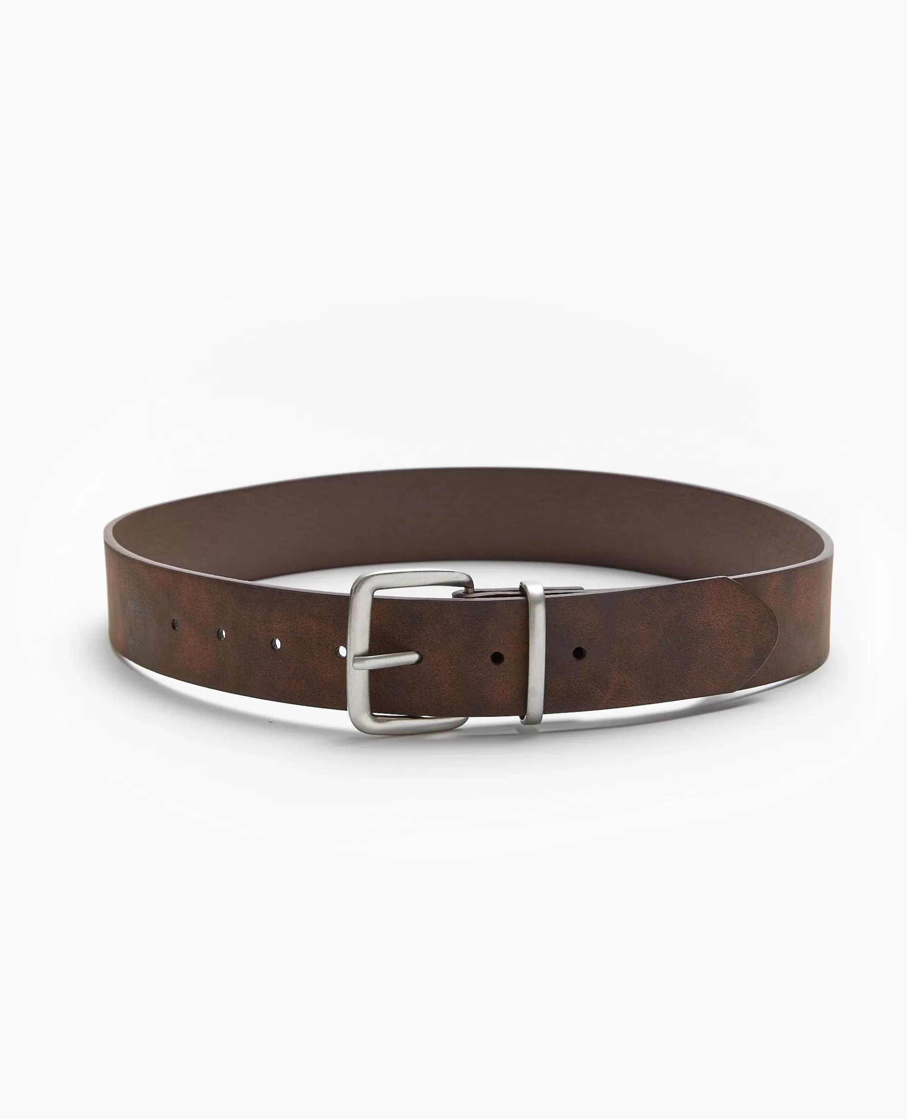 Discount Pimkie Ceinture Aspect Vieilli - marron