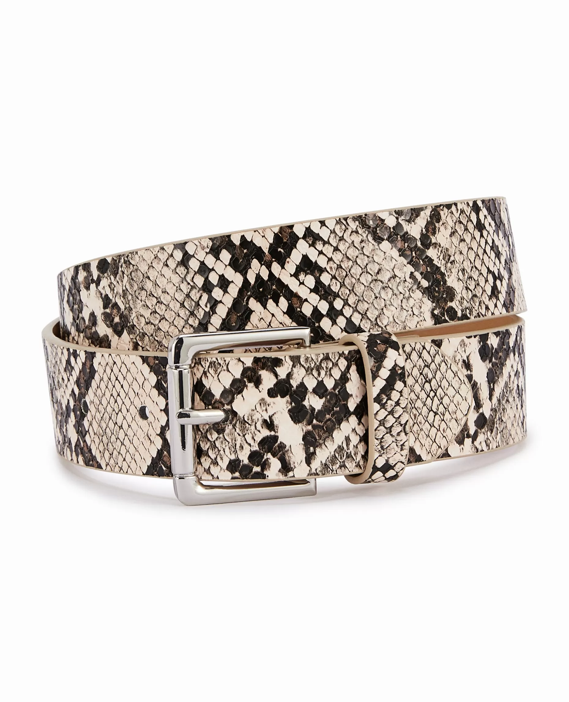 Outlet Pimkie Ceinture Effet Python - blanc