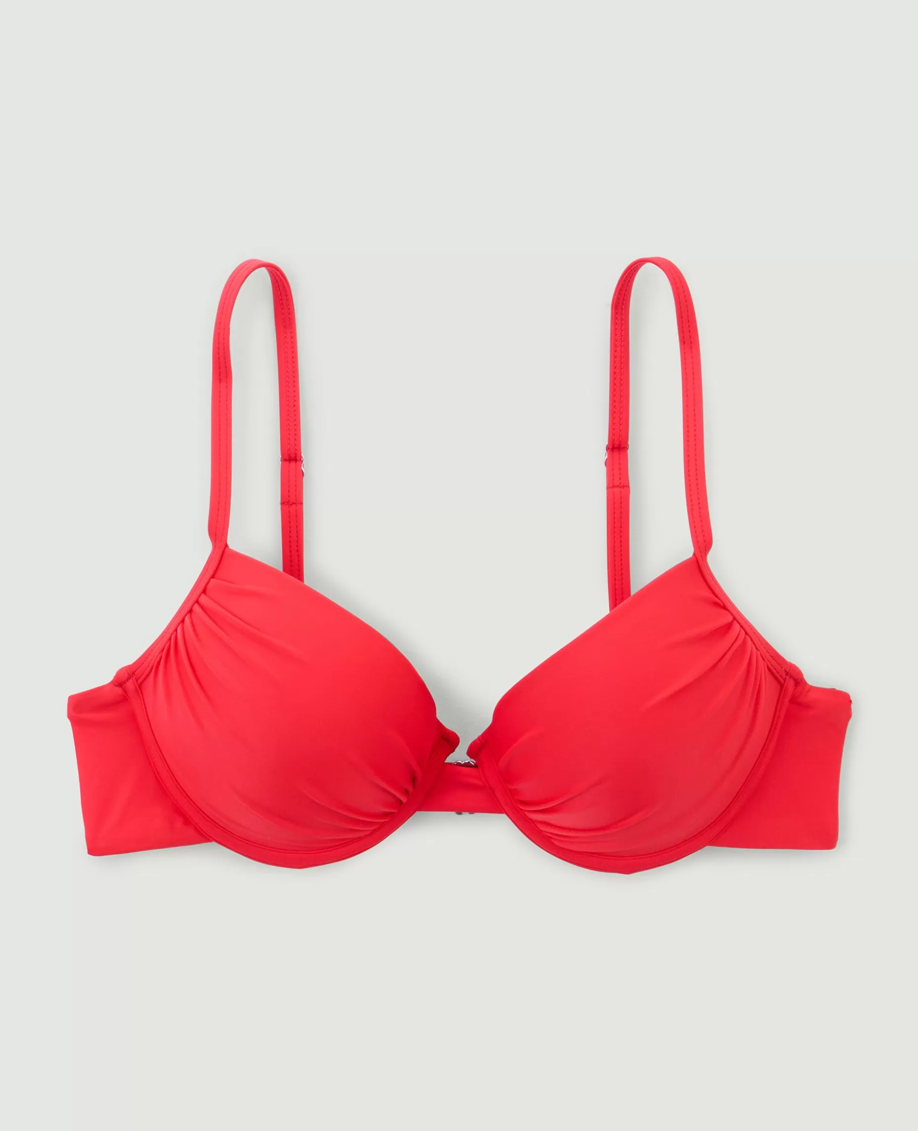 Store Pimkie Haut De Maillot De Bain Push Up - rouge