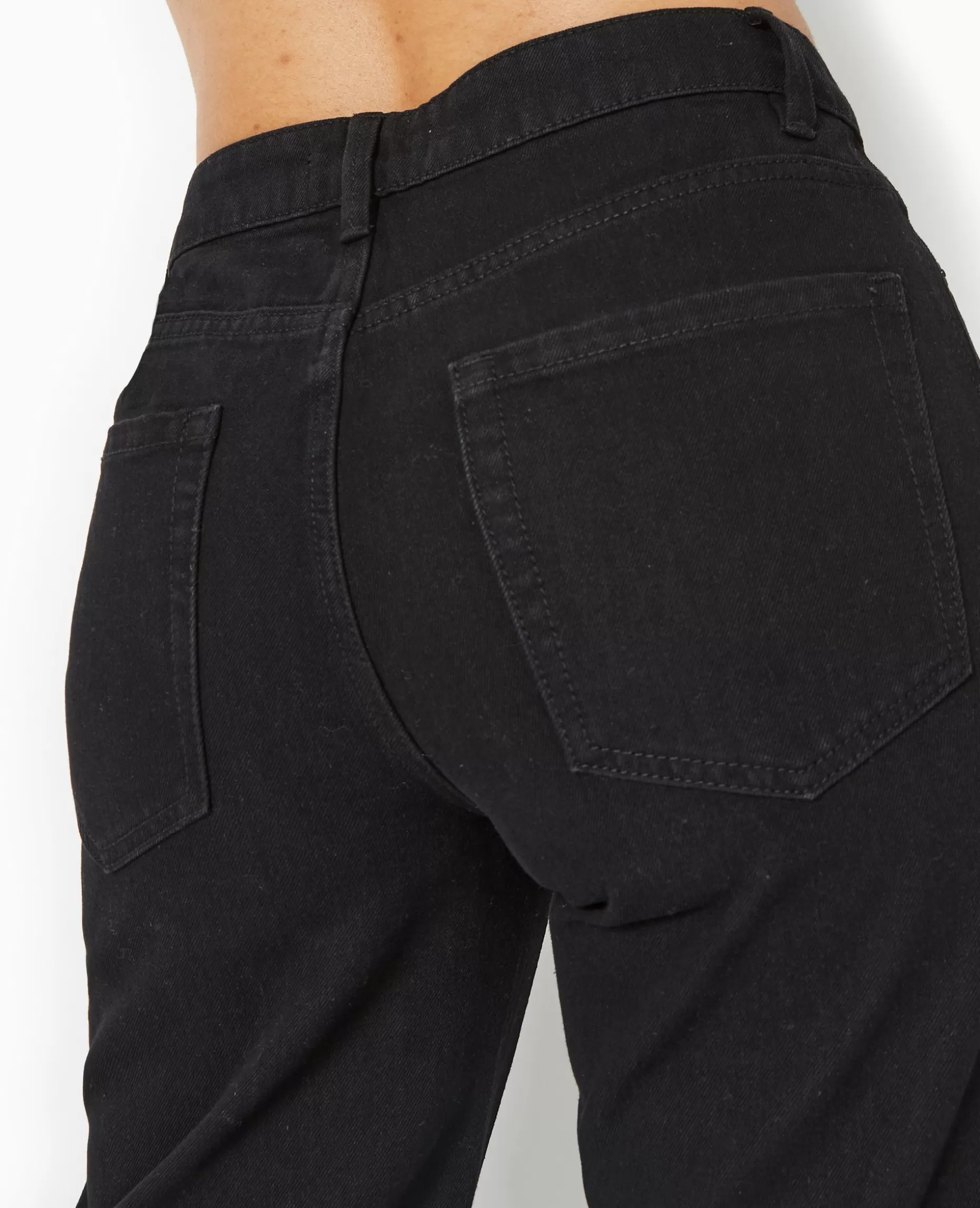 Cheap Pimkie Jean Droit Taille Regular - noir