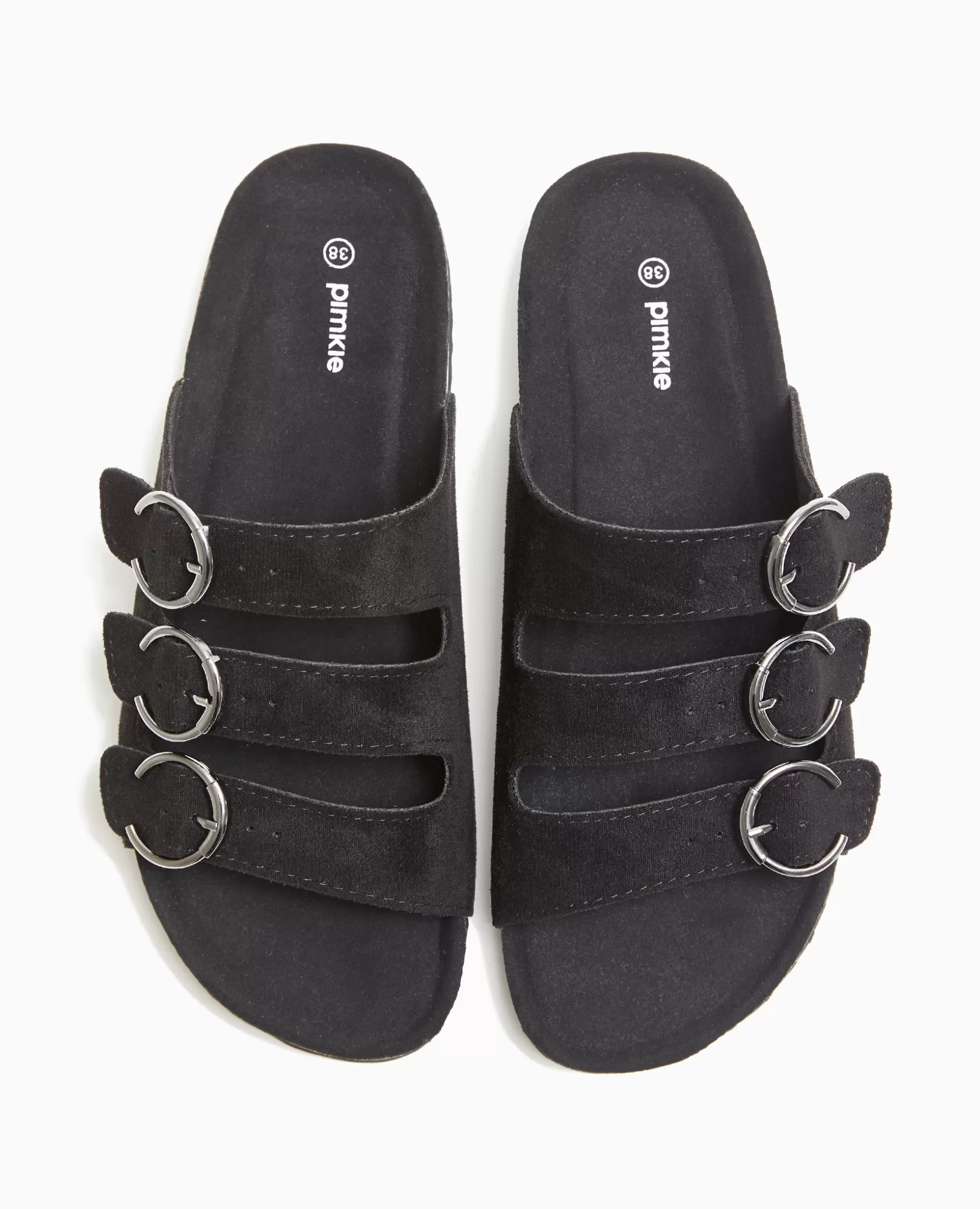 Sale Pimkie Mules 3 Brides - noir