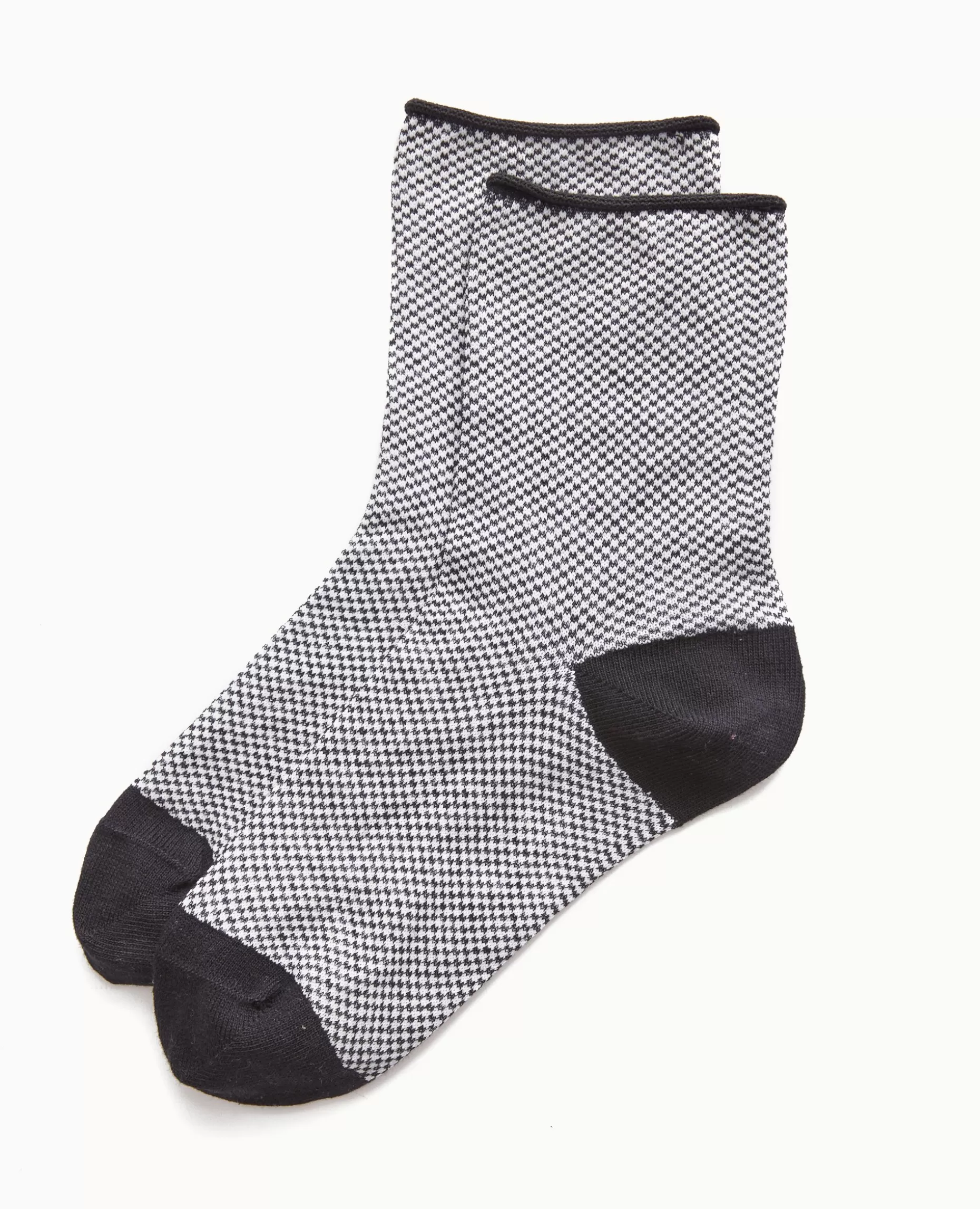 Store Pimkie Paire De Chaussettes Mini-damiers - noir