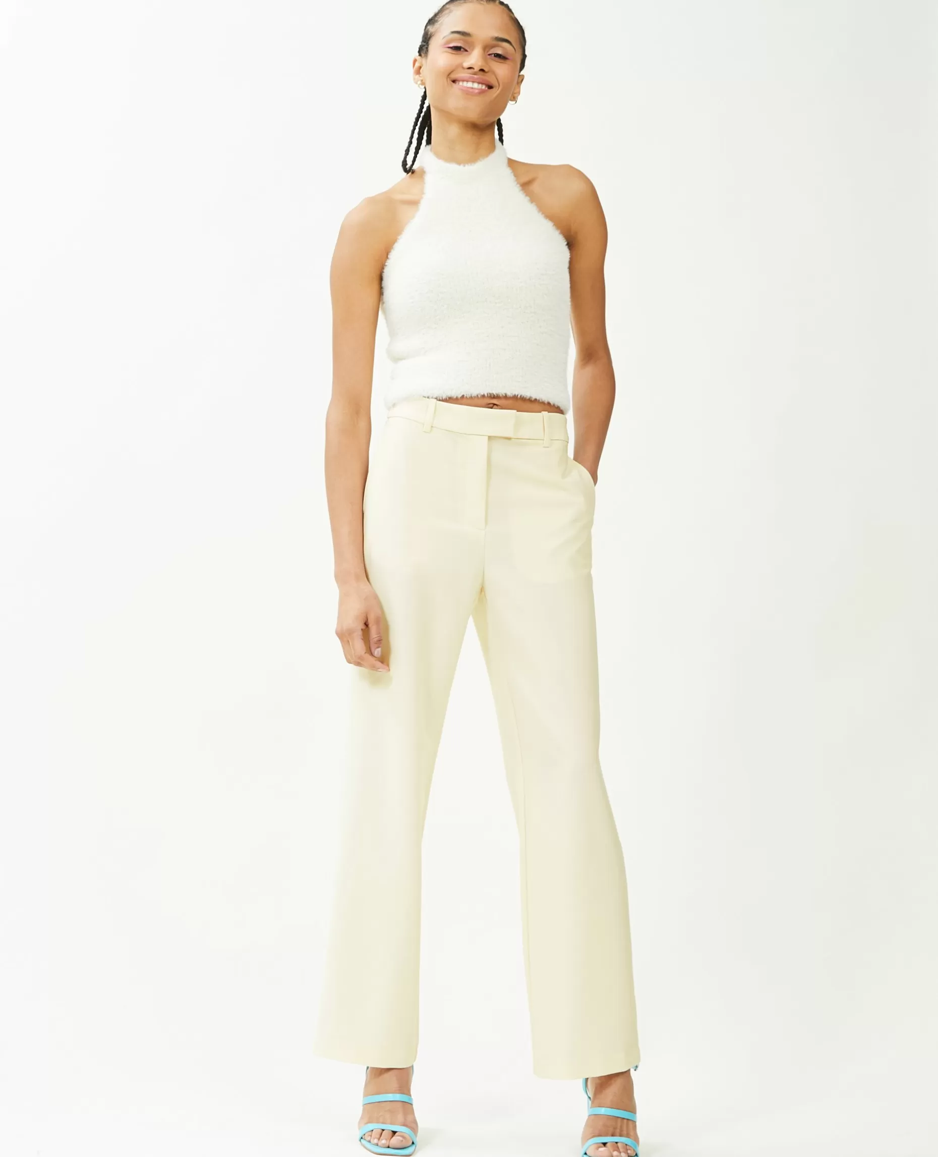 Shop Pimkie Pantalon De Costume Droit - beige