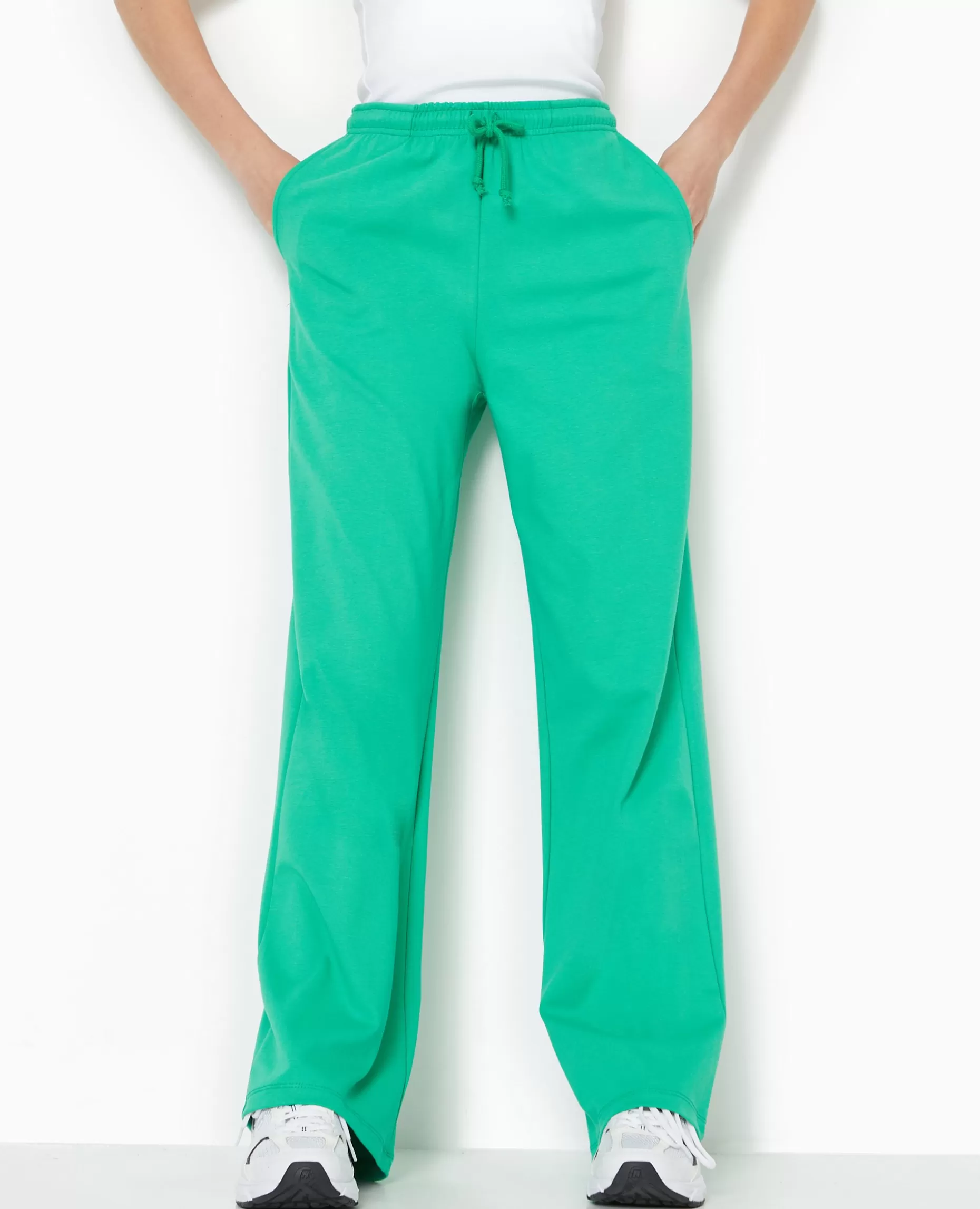 Sale Pimkie Pantalon De Jogging Droit - vert