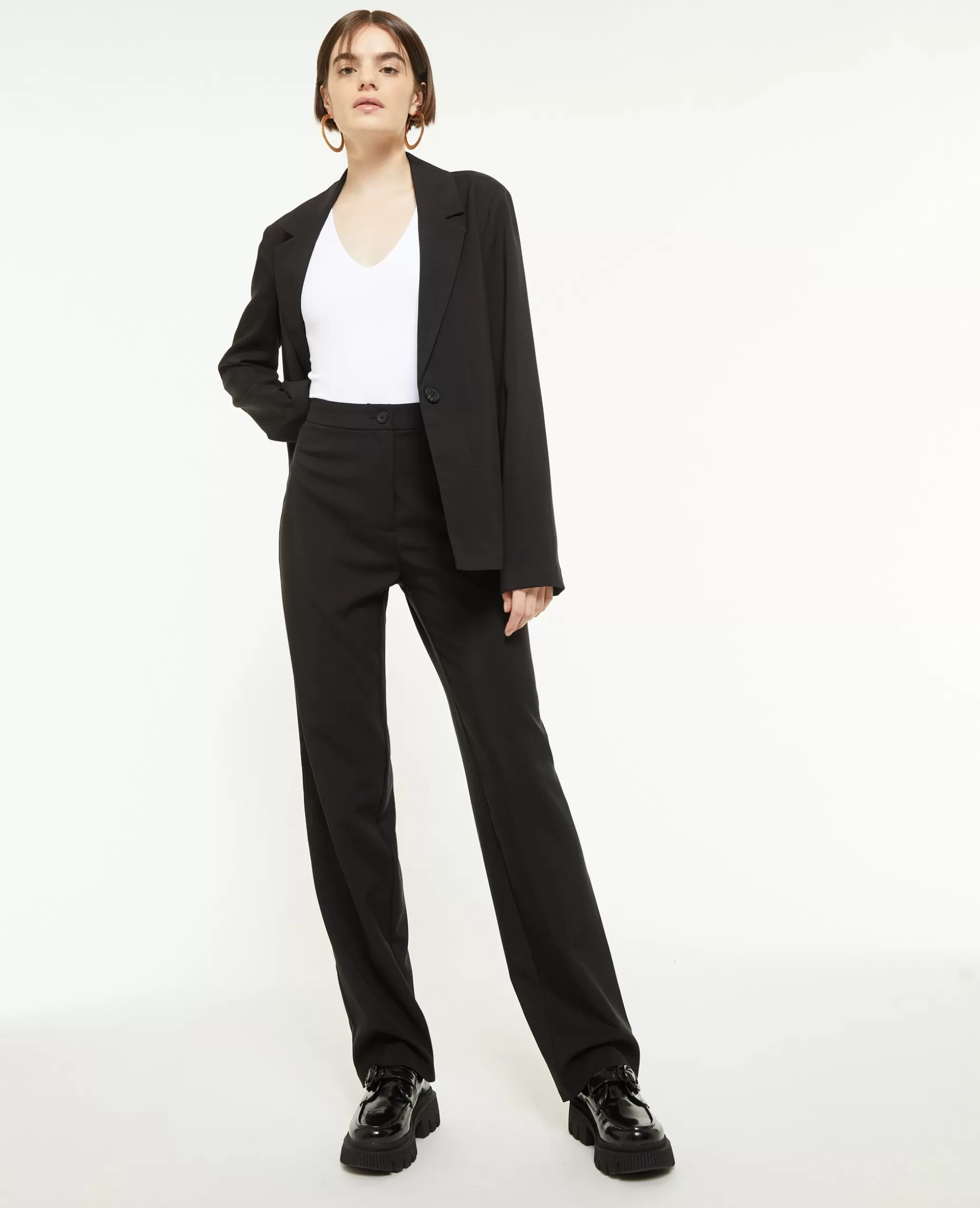 Cheap Pimkie Pantalon Droit City - noir