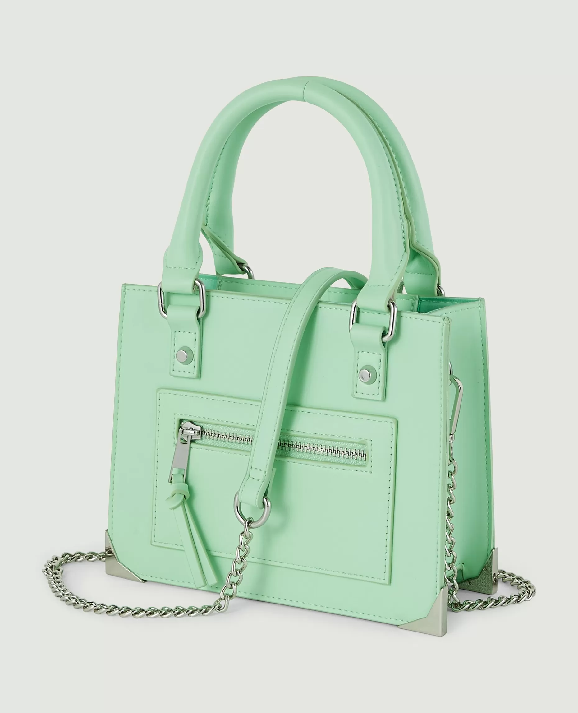 Best Pimkie Sac Boxy Avec Chaîne - vert anis