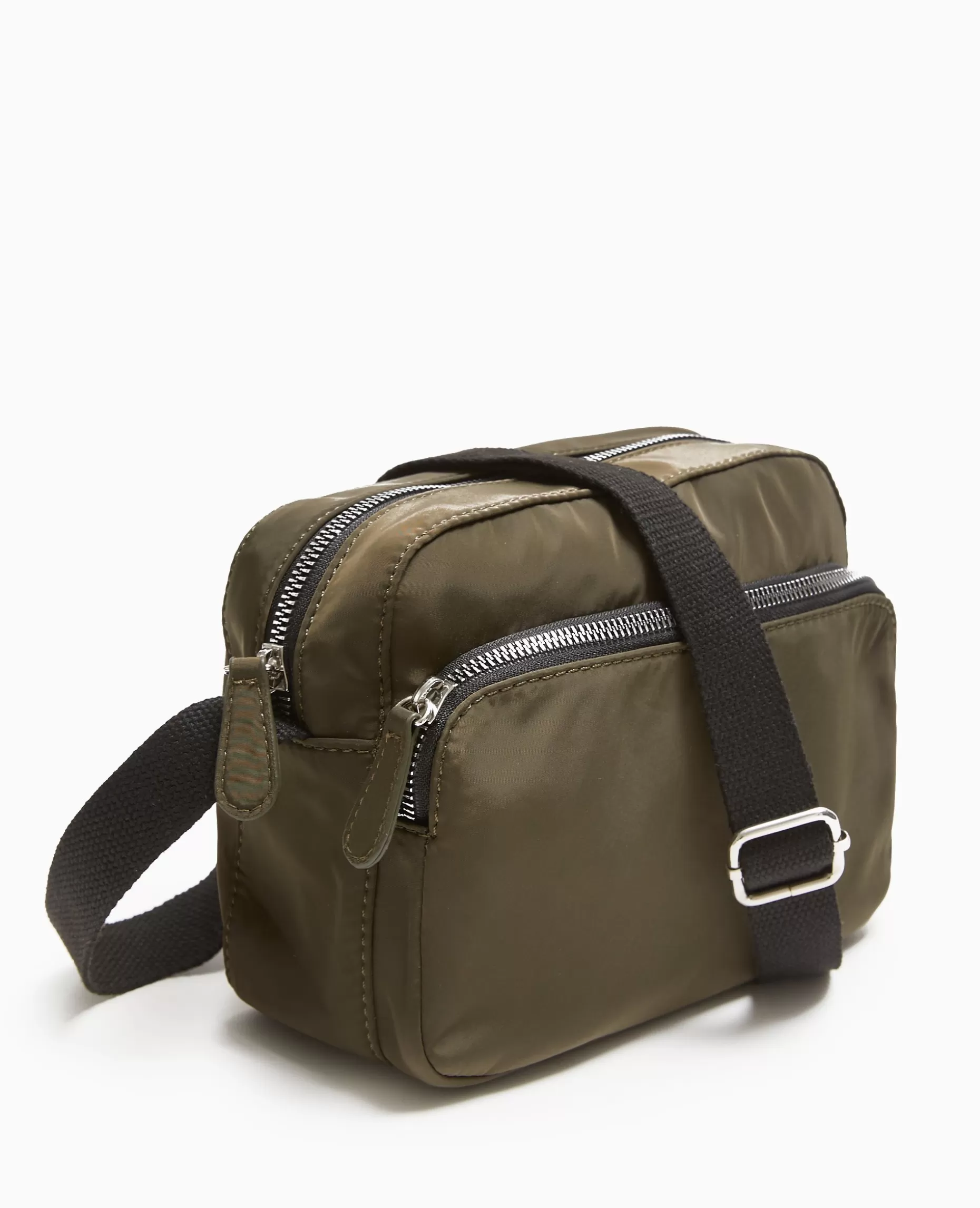 Shop Pimkie Sacoche En Nylon - vert olive