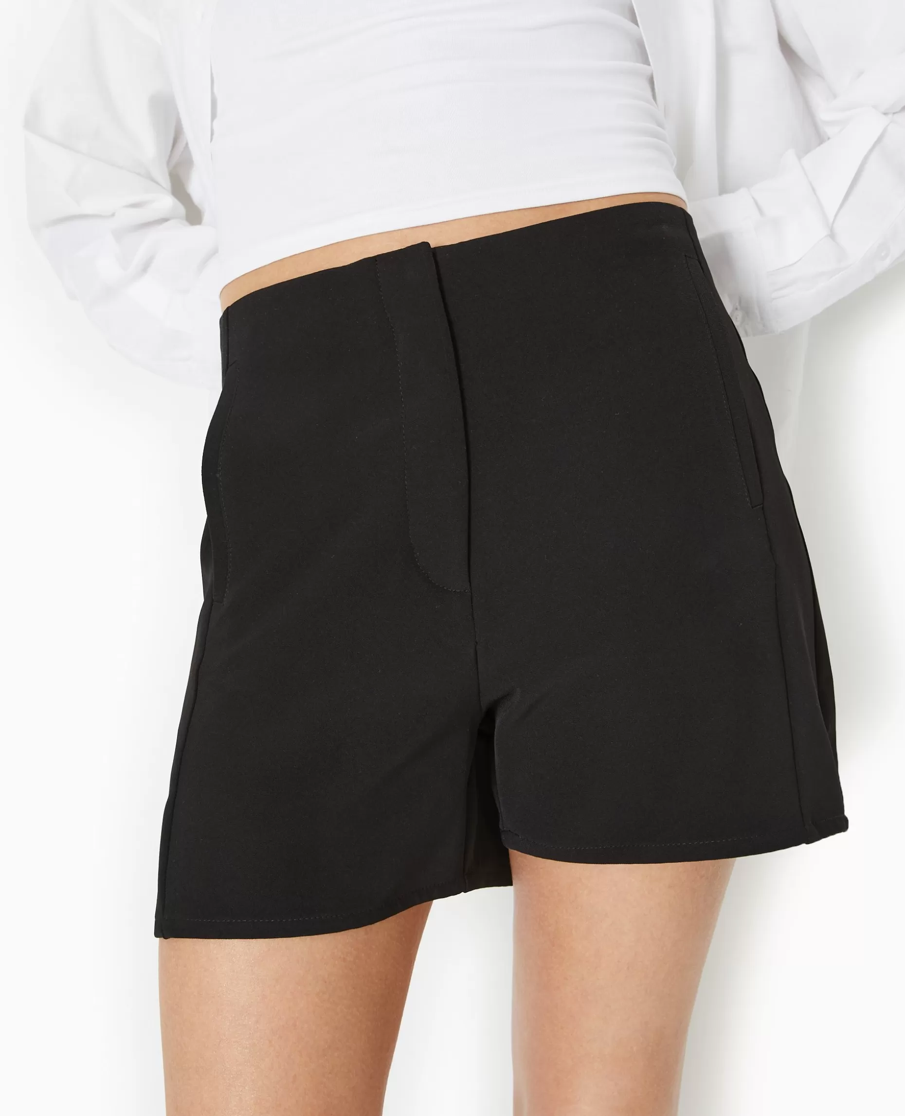 New Pimkie Short City Taille Haute - noir