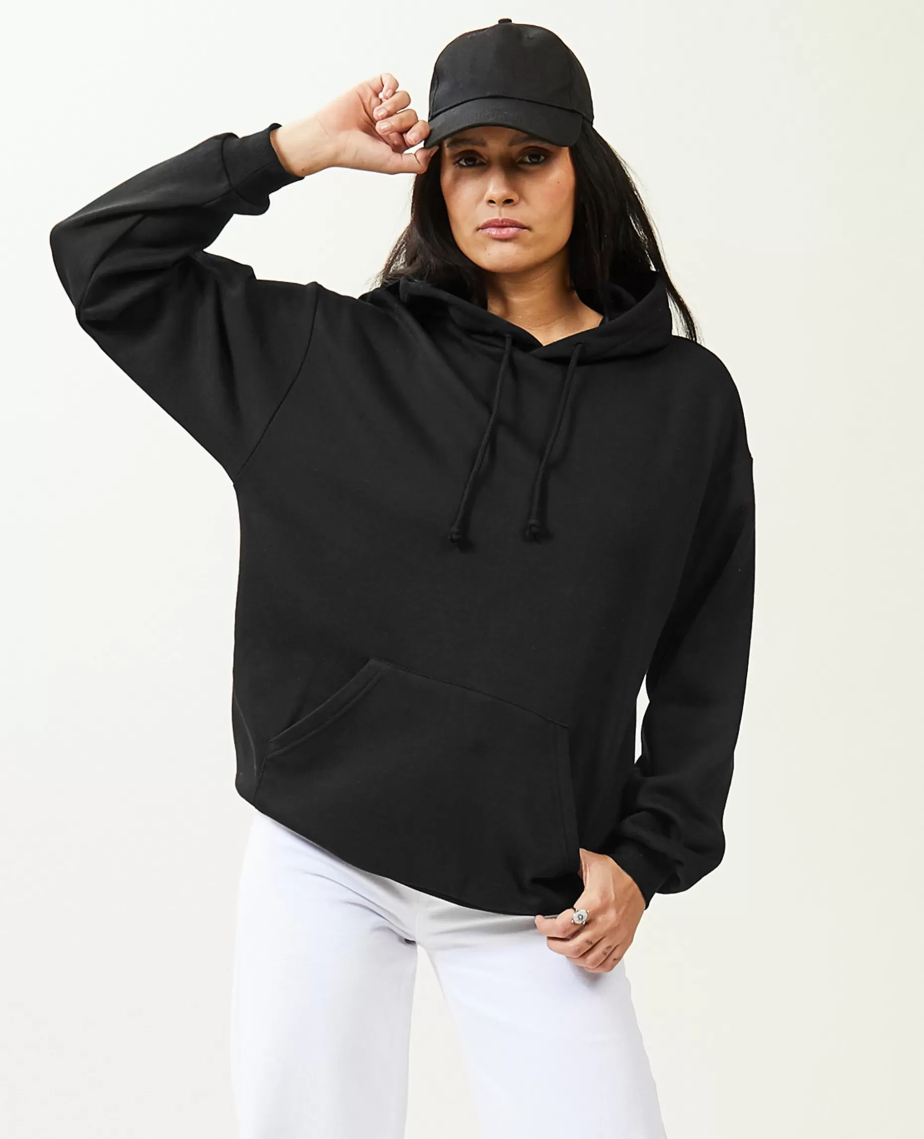 Cheap Pimkie Sweat Capuche Oversize - noir