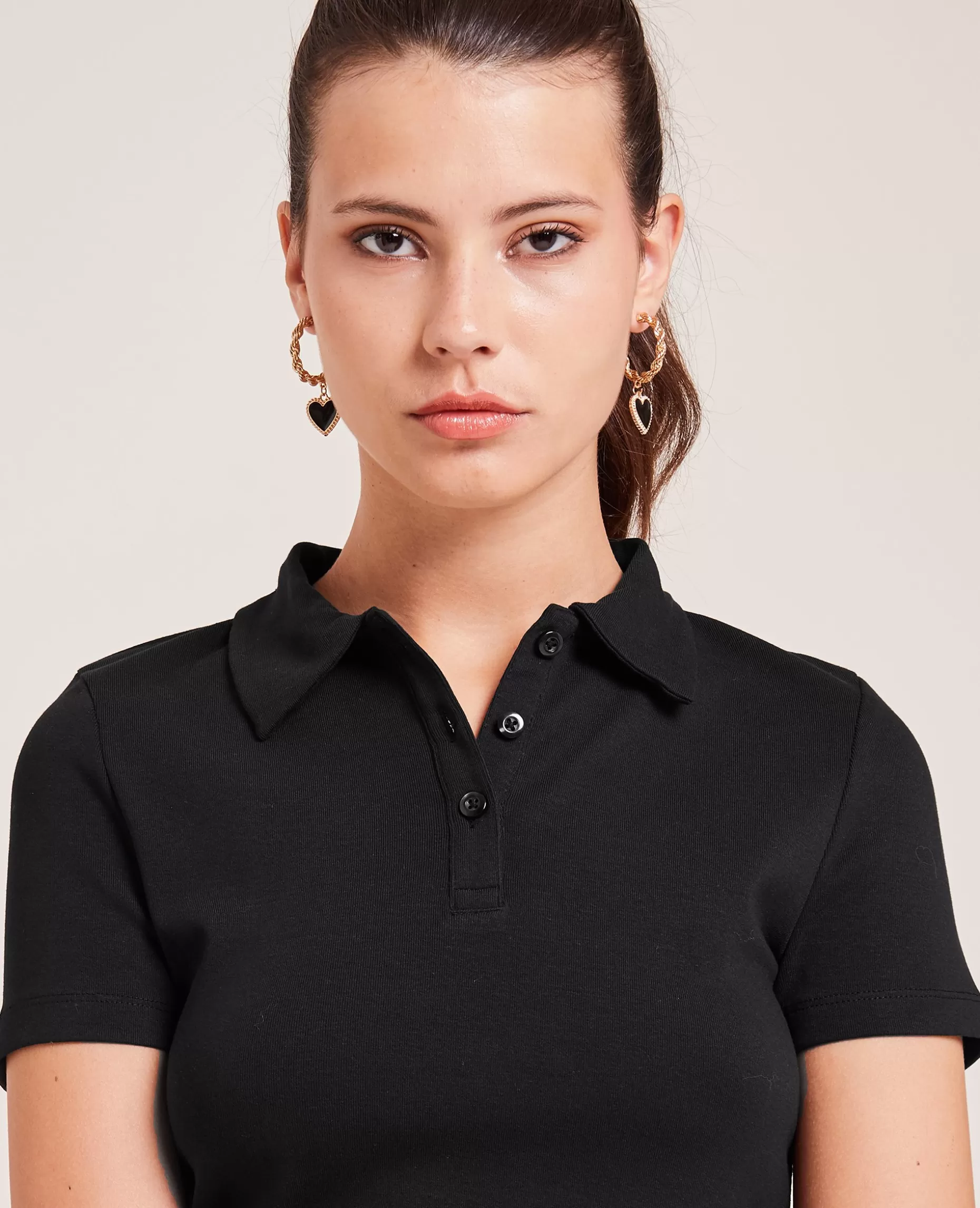 Cheap Pimkie Top Forme Polo - noir