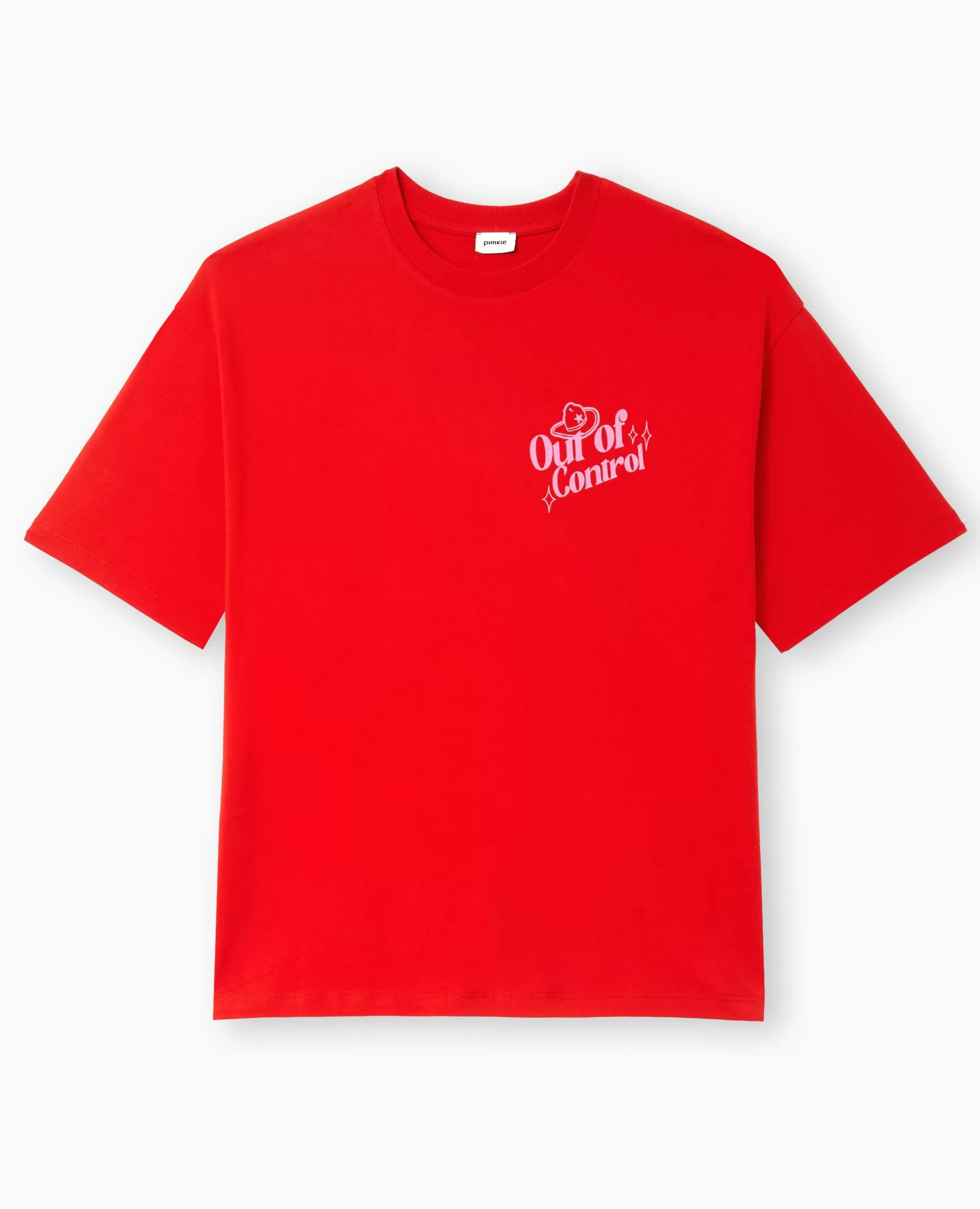 Flash Sale Pimkie T-shirt Oversize Avec Print Devant Et Dos - rouge