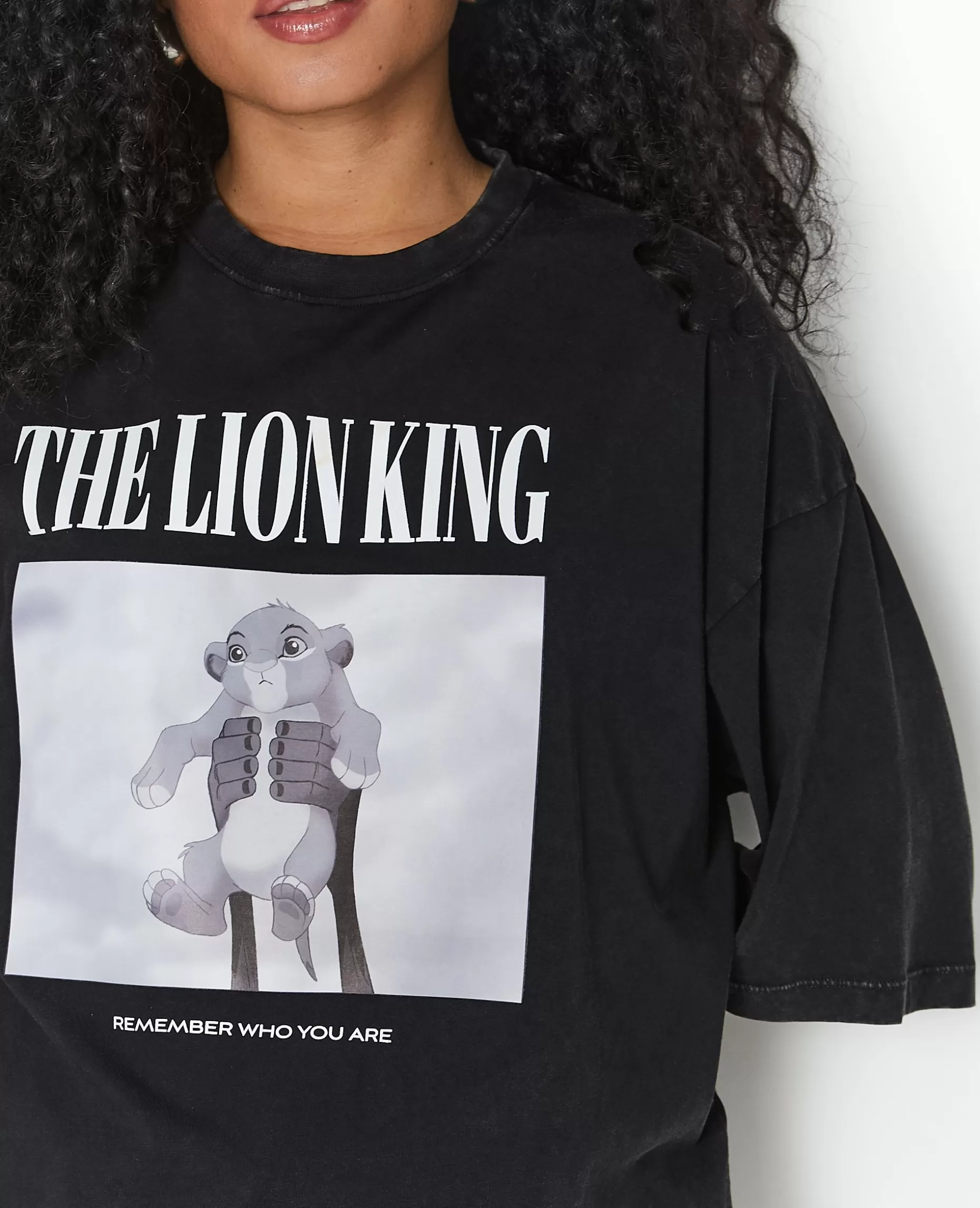 Cheap Pimkie T-shirt Oversize THE LION KING - noir